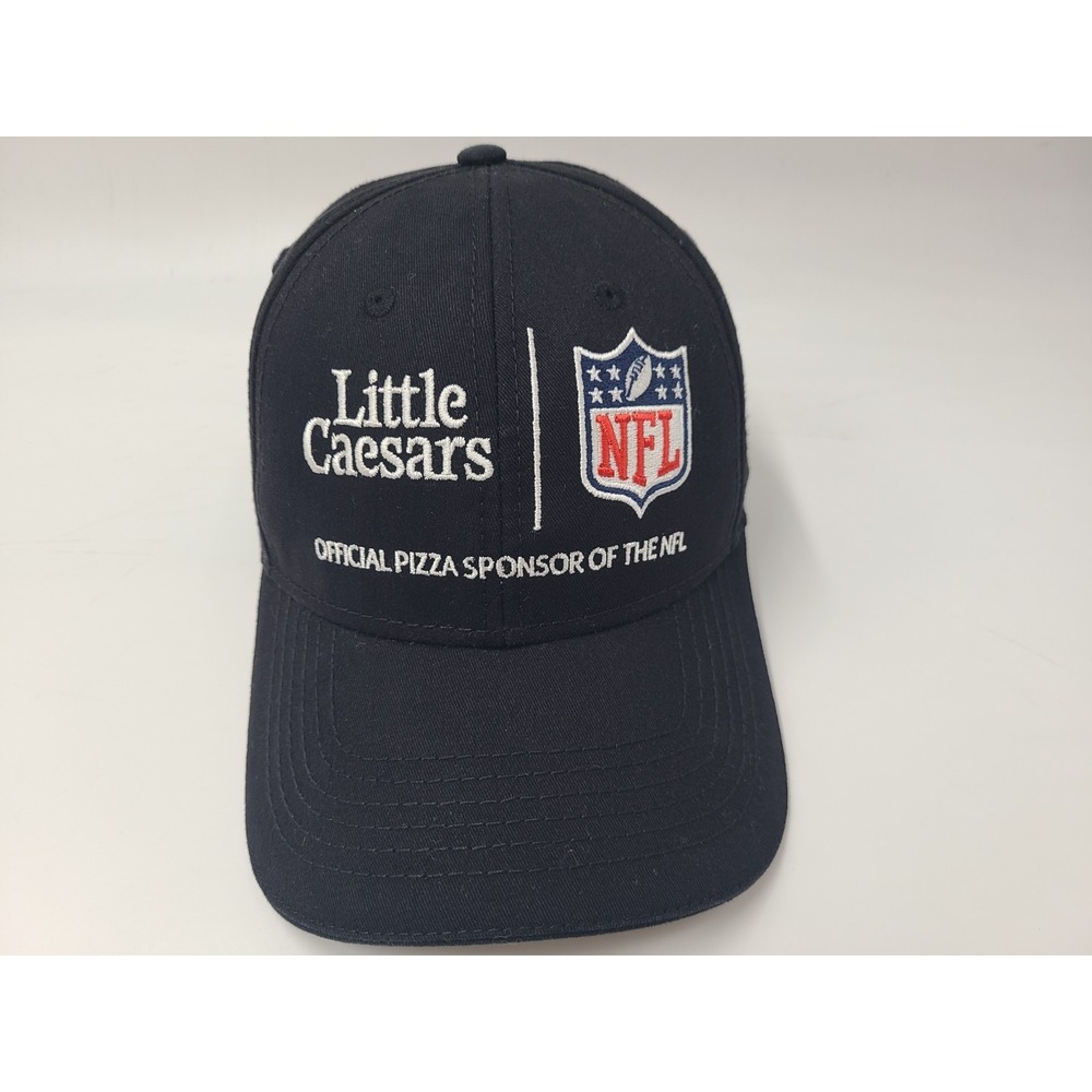 NFL Little Caesars Official Pizza Sponsor Adjustable Hat Cap Men Women Football